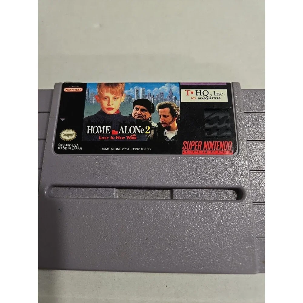 Home Alone 2: Lost in New York (Super Nintendo SNES) VGC Authentic